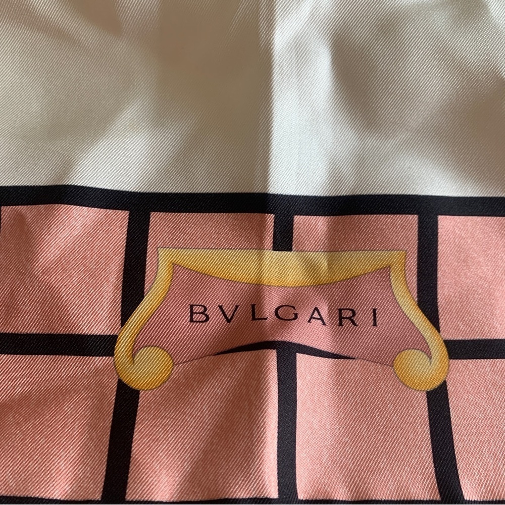 BVLGARY‎ Silk Scarf